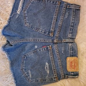 Vintage Levi Jean Shorts